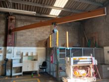 Flag-type crane #7604/26