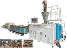 WPC wall cladding making machine