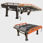 Trailer Forklift Container Loading Ramp