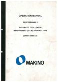 Manual for Used Makino Machine