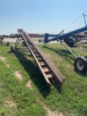 Grain chain conveyer auger with