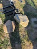 2 landscaping rocks