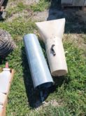 Grain spout and 8" auger