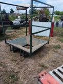 Mini bulk bag unload frame