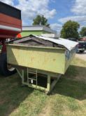 Homemade gravity box feeder150bu with