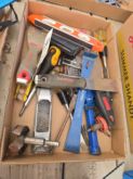 Level, chisels, extension, scrappers, and