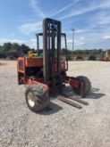 Moffett All-Terrain Forklift, Diesel, Side