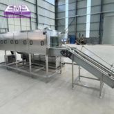 自動圧力洗浄機 卵トレイ洗浄機 家禽用クレート 鶏かご洗浄機