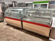 Hot-cold display case set