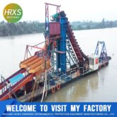 Chain Bucket Dredging Machine for