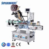 Automatic plane labeling machine bottle