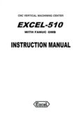 Manual for Used Excel CNC