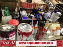 Assorted Paint & Liquids