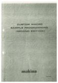 Manual for Used Makino Machine