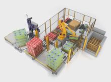 Robotier Robotic Palletizer Cells