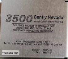 Bently Nevada 137110-01 I/O Module