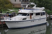 1987 HATTERAS 54'