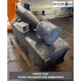 FILTER CONNECTED WITH SANDBLASTER