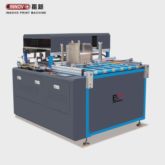 Máquina automática para pegar imanes