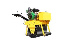 Rodillo compactador de tambor simple