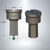F26 Hexagon Punch with 1/4"