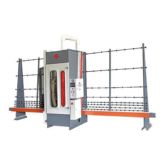 Shade vertical glass sandblasting machine