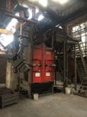 2007年 ローラーショットブラストキャビン、タービン3基、荷重1500 kg