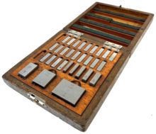 Garant Hommel gauge block set,