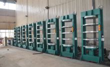 Multi-layer hydraulic tire curing machine