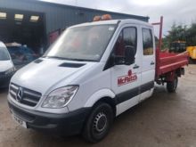 mercedes sprinter crew cab tipper for sale