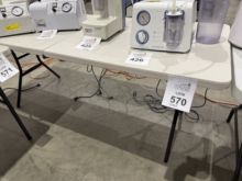LIFETIME PLASTIC FOLDING 6' TABLE