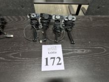 ASSORTED WEBCAMS WITH TRIPODS