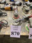 ASSORTED PNEUMATIC DISC SANDERS