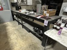 14' WOOD WORK TABLE
