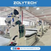 Zolytech 购买半自动床垫封边机 马琪娜 柔到 床垫