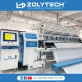Zolytech 高品質ロックステッチ コンピュータ制御キルティング機 Continuous Quilting