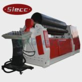 W12 シリーズ CNC 4 ローラーメタルプレートロール機