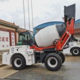 Prompt Delivery Mobile Concrete Mixer