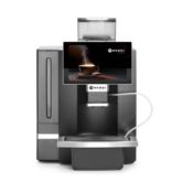 Automatic coffee machine with touchscreen,