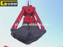 Mechanischer Zweischalenbagger mit vier Seilen