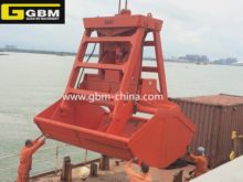 Gbm Shipyard 6-8-10-12-15cbm 無線リモートコントロールグラブ油圧クラムシェルバケット（調整プレート付き）