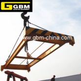 Einfacher Mechanismus Halbautomatischer Container-Spreader Heben