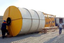 Bolted type cement silos