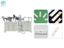 Multi-dose test card automatic assembly