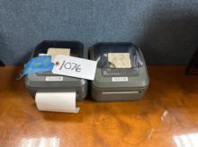 (2) Zebra Printers