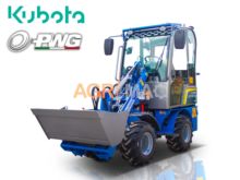 Mini articulated hydrostatic wheel loader