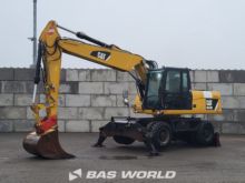 キャタピラー M318 D 車輪型掘削機