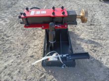 Raytree Post Driver Skid Steer