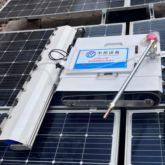 2025 自動太陽電池パネル クリーナー装置ブラシ太陽光発電ロボット キット