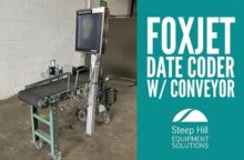 FoxJet Date Coder w/ Conveyor